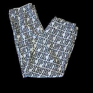 Victoria's Secret PINK Logo Pajama Pants